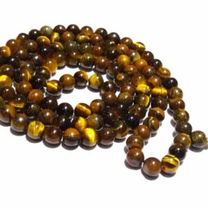 Tiger Eye Stone Mala